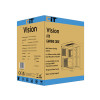 CiT Vision ATX RGB Tempered Glass Mid Tower Gaming PC Case - Black