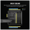 Corsair 6500X Black Mid Tower Tempered Glass ATX Gaming PC Case - Black