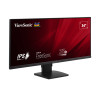 ViewSonic VA VA3456-MHDJ 34 Inch Ultra Wide Quad HD IPS 75Hz 4ms Height adjustable Black Monitor