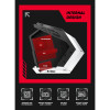 1st Player ZX8 RGB Tempared Glass Mid Tower Gaming PC Case