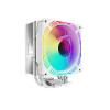 GameMax Ice Force 120mm ARGB Infinity 4-Pin PWM White CPU Cooler