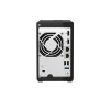 QNAP TS-253E-8G 2-Bay Desktop NAS + 2 x 4TB IronWolf Pro Hard Drives