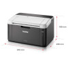 Brother mono laser printer for efficient A4 printing
