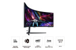 Samsung Odyssey Neo G9 57" Dual Ultra HD FreeSync 240Hz Curved Gaming Monitor