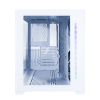 1st Player Steampunk SP7 RGB Tempared Glass Mid Tower Gaming PC Case - White