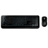 Microsoft 850 RF Wireless QWERTY UK Layout Keyboard Black with Mouse