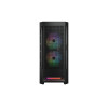 Cougar Duoface RGB Mid Tower Black Case with 3 x ARGB Fans