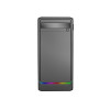 CiT Home MATX Chassis USB3.0 HD Audio ARGB Strip PC Case - Black