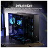 Corsair 6500X Black Mid Tower Tempered Glass ATX Gaming PC Case - Black