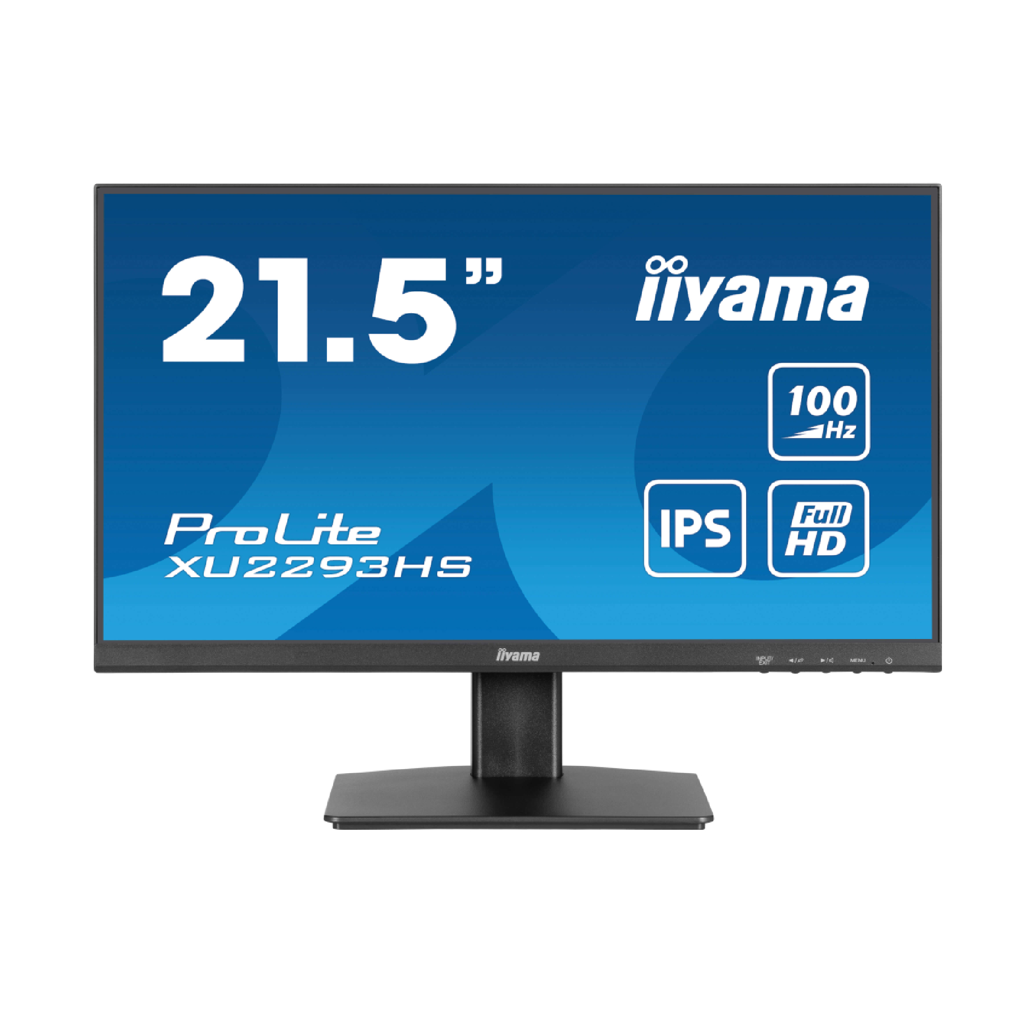 Iiyama Size 21 Black Prolite Xu2293hs-B6 21.5" Ips Full Hd 100Hz 1Ms Hdmi Displayport Monitor