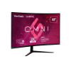 ViewSonic VX Series VX3218C-2K 32" Curved IPS Quad HD 4ms Height Adjustable Built in Speakers Gaming Monitor