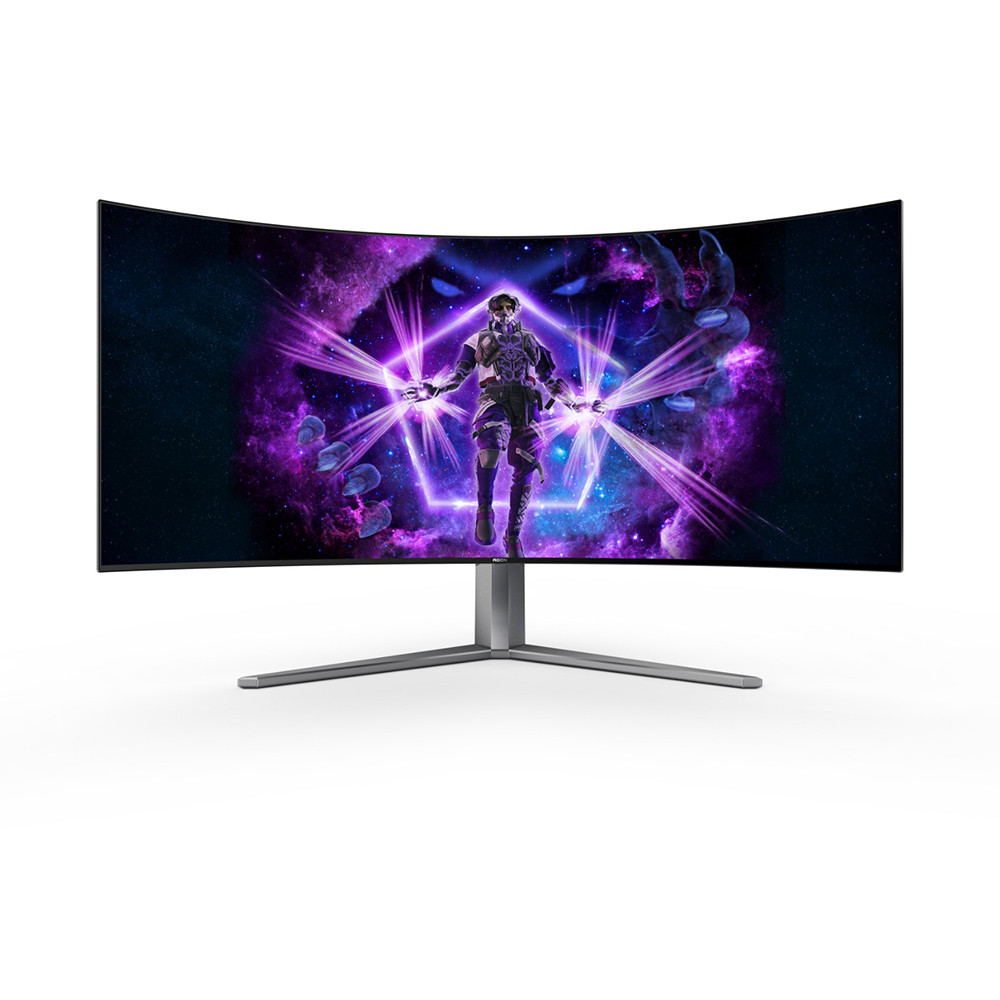 AOC AGON PRO AG456UCZD 45" curved OLED gaming monitor with 180Hz refresh rate
