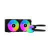 Fractal Design Lumen S24 v2 RGB 2 x 120 mm Fans AIO Liquid Cooler