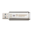 Kingston Technology IronKey Locker+ 50 USB flash drive 256GB USB 3.2 Flash Drive - Silver