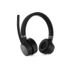 Lenovo Go ANC Over Ear Wired & Wireless Headset with Noise Cancellation Black