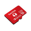 SanDisk Nitendo 128GB UHS-I Class3 microSDXC Memory Card - Red
