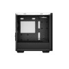 DeepCool CH370 WH Micro ATX Tempered Glass Gaming PC Case - White