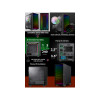GameMax Abyss Mini ARGB Gaming PC Case - Black