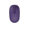 Microsoft Wireless Optical Mobile Mouse 1850 3-Button Scroll Wheel Purple