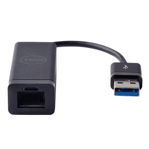 Dell Size 3 Black Adapter - Usb To Ethernet