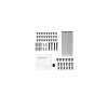 DeepCool CH780 WH Full Tower Tempered Glass Gaming PC Case - White