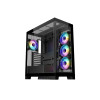 CiT Pro Diamond XR Black Mid-Tower Gaming PC Case - Black