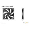 Be Quiet Pure Wings 3 120mm 4-Pole Fan Motor Technology 3-pin PC Fan