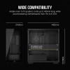Corsair 3500X Mid-Tower Tempered Glass ATX Gaming PC Case - Black