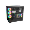 Be Quiet Light Base 600 DX Black PC case with optimized airflow and advanced cooling solutions