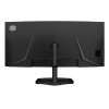 Cooler Master GM34-CWQ2 32" Curved LED UltraWide Quad HD 180Hz 0.5ms Height Adjustable Built in Speakers Gaming Monitor