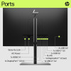HP E-Series E27u G5 27" IPS Quad HD Height Adjustable USB-C Business Monitor
