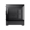 GameMax Vista Black ATX Gaming PC Case with 3x Infinity ARGB Fans - Black