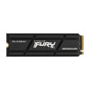 Kingston FURY Renegade 500GB M.2 3D TLC Solid state drive - NVMe With Heatsink - Black