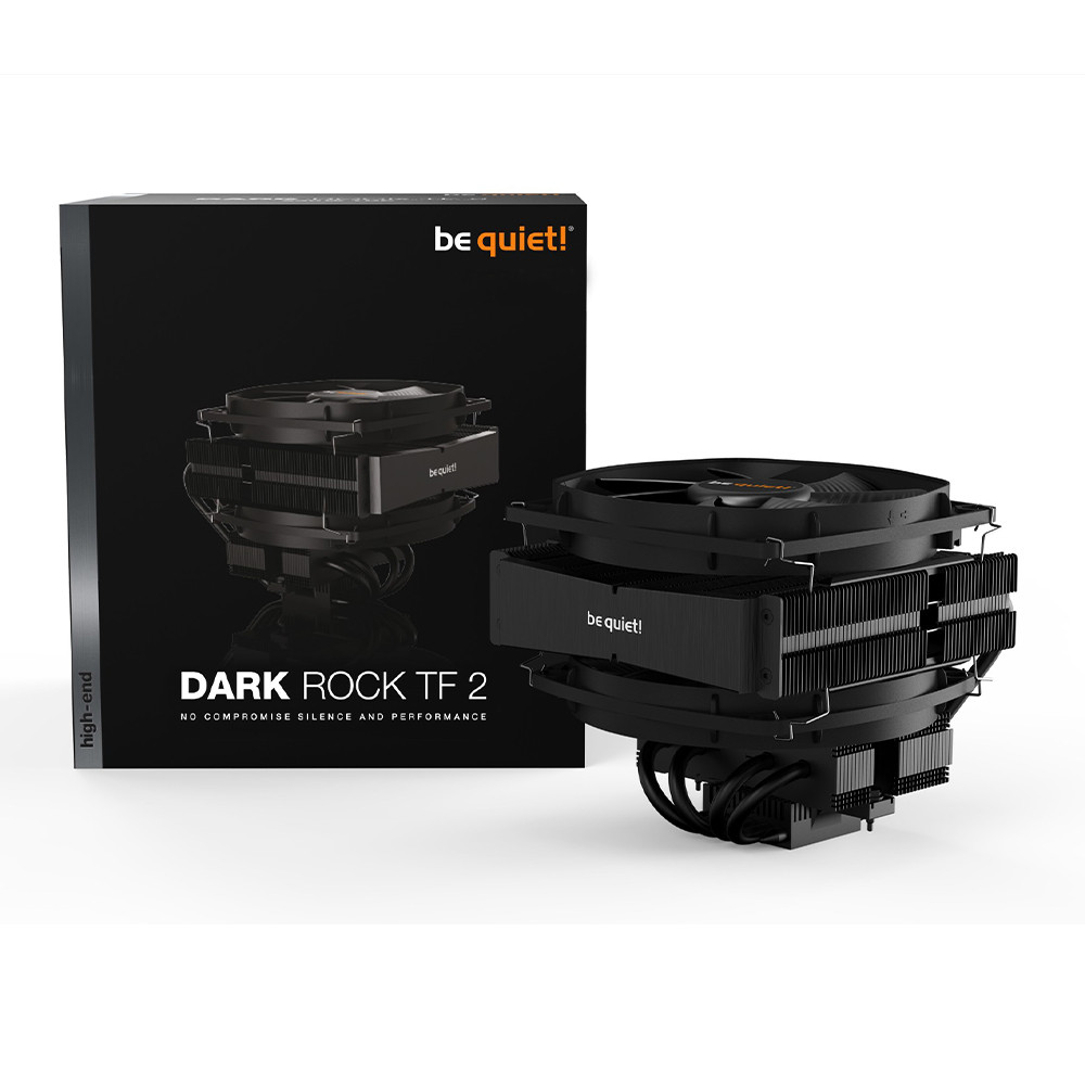 Be Quiet Dark Rock TF 2 CPU cooler with 6-pole fan motor technology
