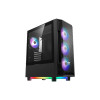 Gamdias ATHENA M6 LITE Tempered Glass Mid Tower Gaming PC Case - Black