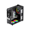 GameMax Spark Pro Black Gaming Cube PC Case - Black