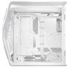 ASUS ROG Hyperion GR701 E-ATX dual radiator support four 140 mm fans metal GPU holder component storage ARGB fan hub 60W fast charging White computer case