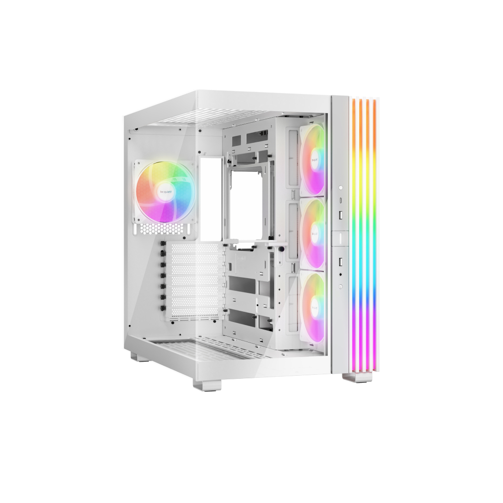 Be Quiet Light Base 600 LX Black ATX Midi Tower PC case with ARGB lighting and tempered glass panel
