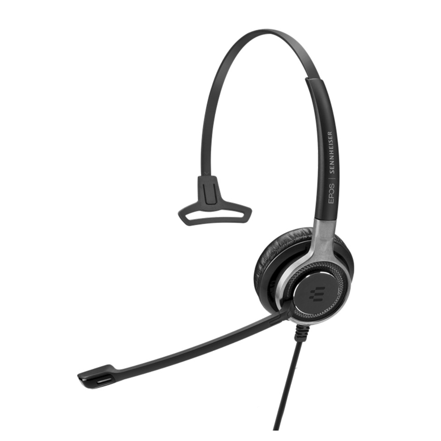 Sennheiser Large Black, Silver Century Sc 630 Wired With Noise-Cancelling Headset - Black & Silver
