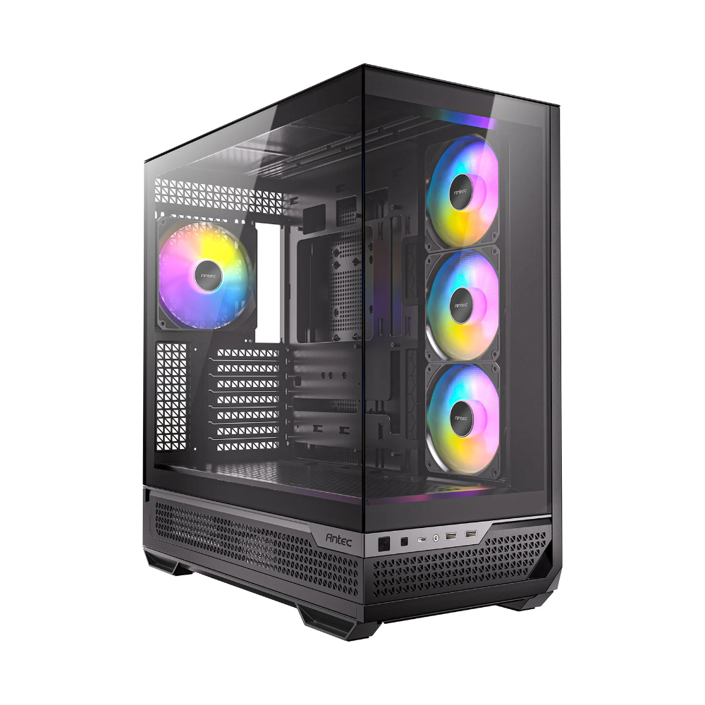 Antec Size 2.5 Black C7 Argb Tempered Glass Mid Tower Gaming Pc Case