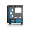 Gamdias ATHENA M6 LITE Tempered Glass Mid Tower Gaming PC Case - Black