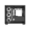 CiT Vision ATX RGB Tempered Glass Mid Tower Gaming PC Case - Black