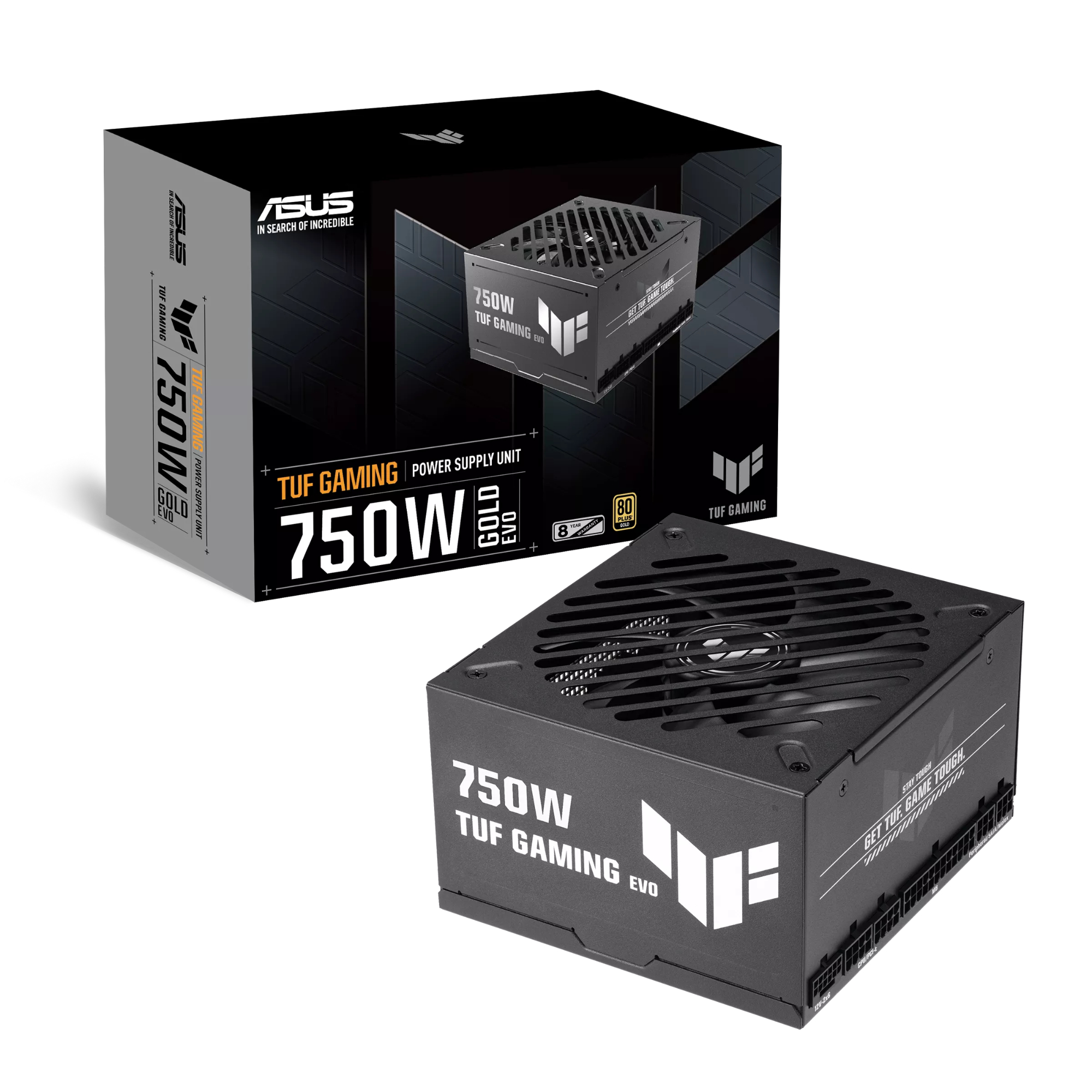 Asus Size 3.1 Black Tuf Gaming 750W Gold Evo Atx 80 Plus Gold Psu Power Supply