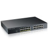 Zyxel GS1915-24EP L2 Gigabit Ethernet 12 Port PoE Managed Switch - Black