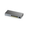 Zyxel GS1350-6HP-GB0101F Managed 5 x Gigabit Ethernet RJ45+1 x SFP Ports Network Switch