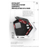 1st Player ZX8 RGB Tempared Glass Mid Tower Gaming PC Case