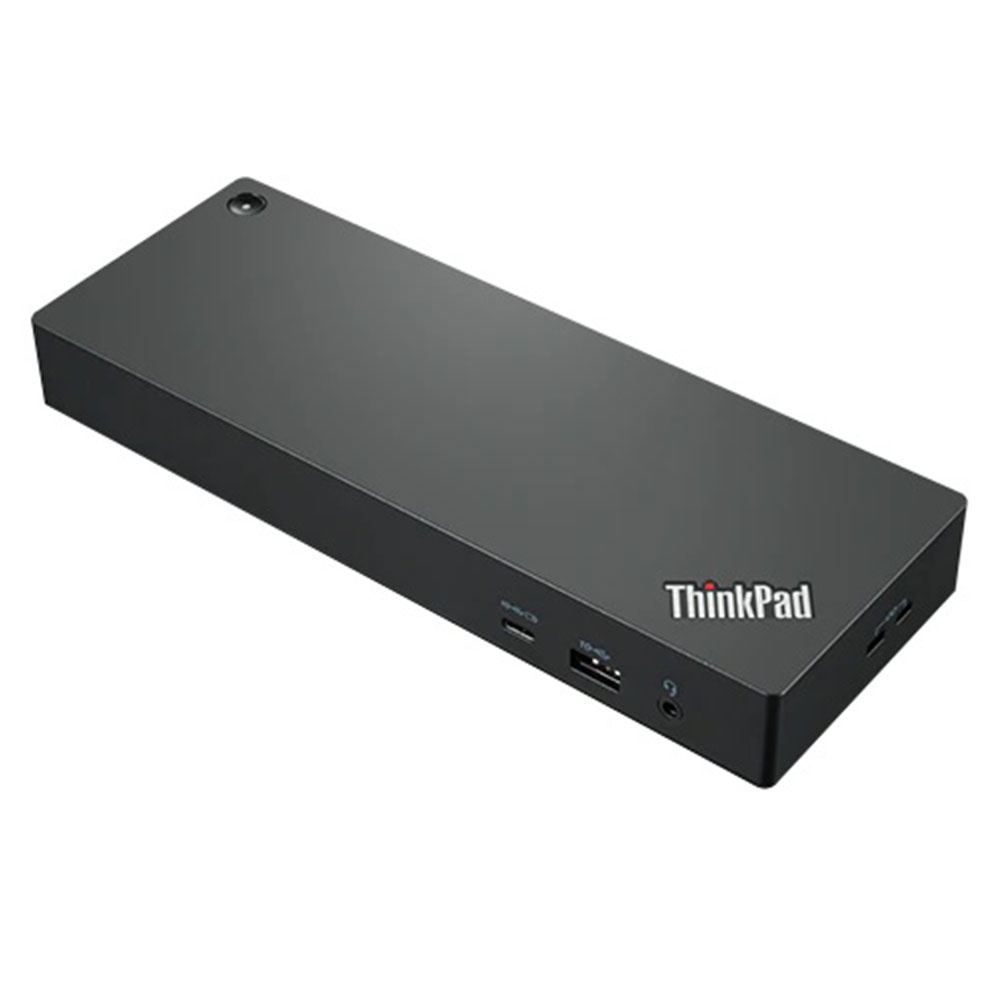 Lenovo Size 4 Black Refurbished - Thinkpad Universal Thunderbolt Docking Station