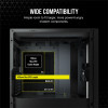 Corsair 5000D Airflow Mid Tower Tempered Glass ATX Gaming PC Case - Black