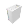 CiT Galaxy White Mid-Tower Gaming PC Case - White