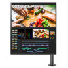 LG Dual Up 28MQ780-B.AEK 27.6" Nano IPS Quad HD Height Adjustable Built in Speakers Monitor